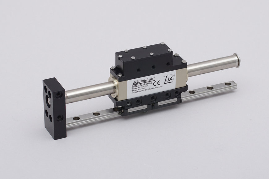 Un système modulaire fait de petits modules et axes à moteur linéaire